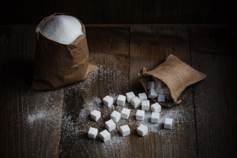 Sugar Cubes and Granulated Sugar