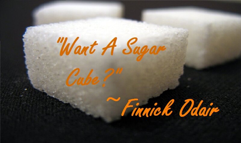 Sugar Cubes on Black