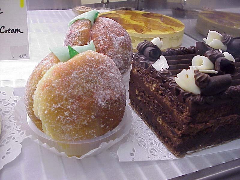 Sugar-dusted Pastries