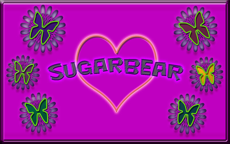 sugarbear logo design