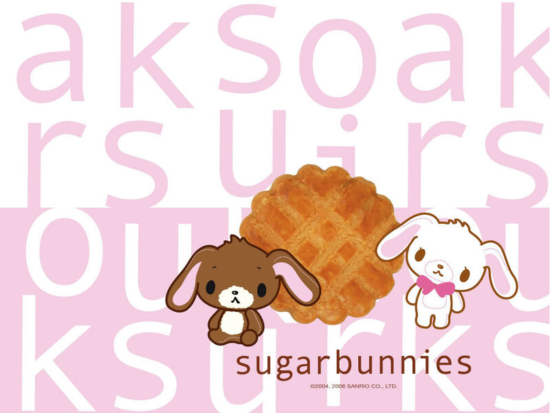 Sugarbunnies with waffle