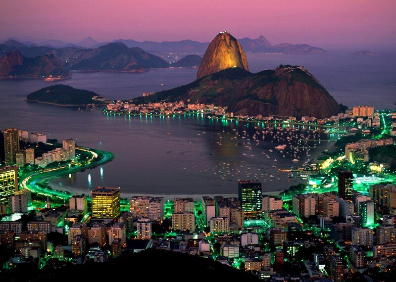 Sugarloaf Mountain at Night
