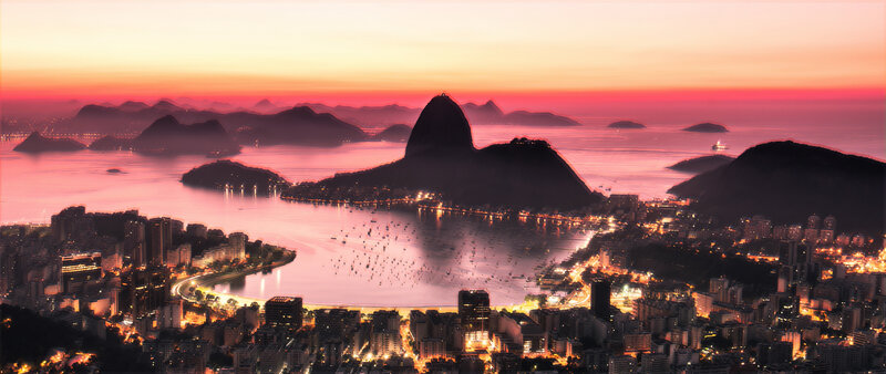 Sugarloaf Mountain at Sunset