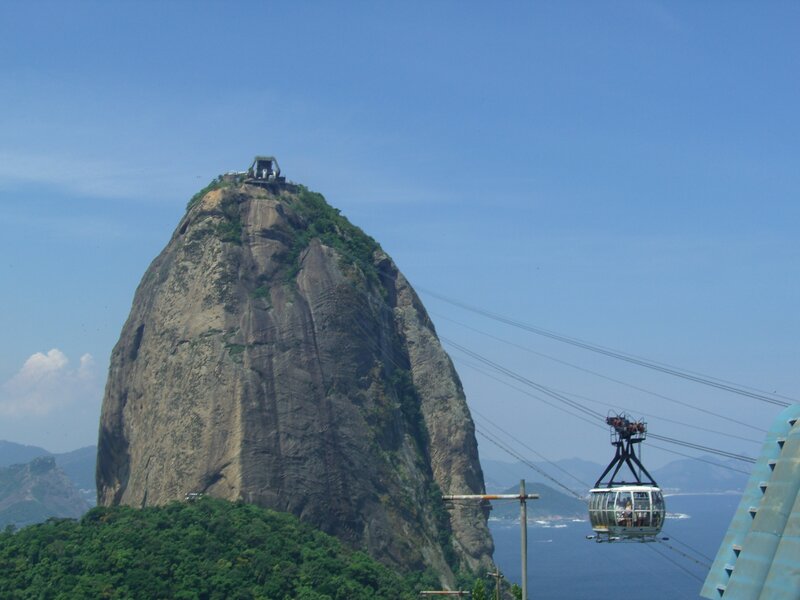 Sugarloaf Mountain Cable Car — Blue