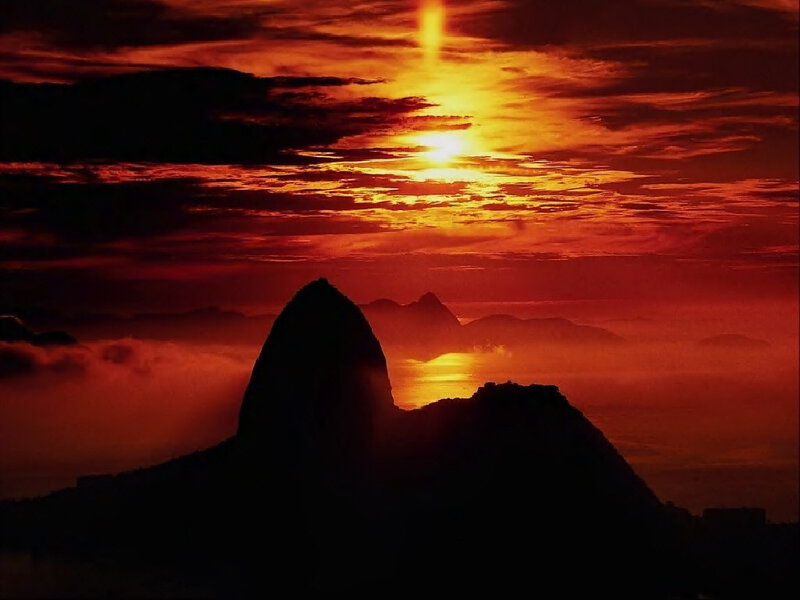 Sugarloaf Mountain — Red