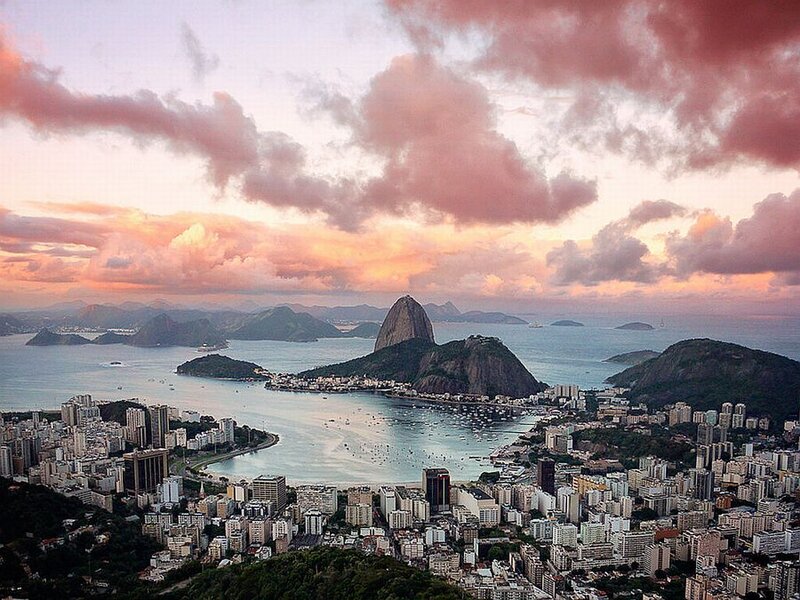 Sugarloaf Mountain View — Pink
