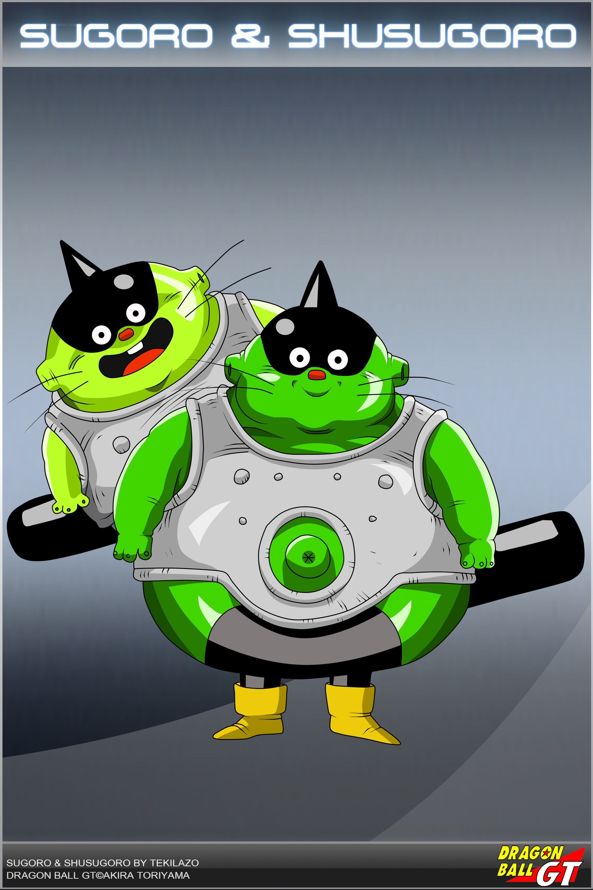 Sugoro and Shusugoro characters