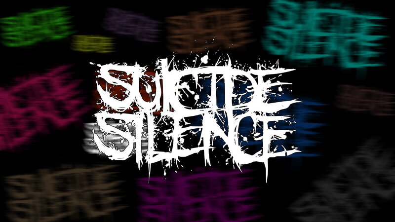 Suicide Silence Logo — Black