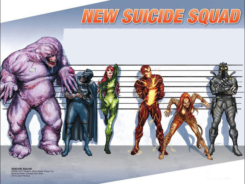 Suicide Squad Characters