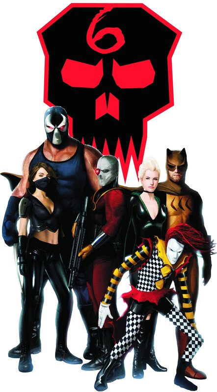 Suicide Squad team portrait