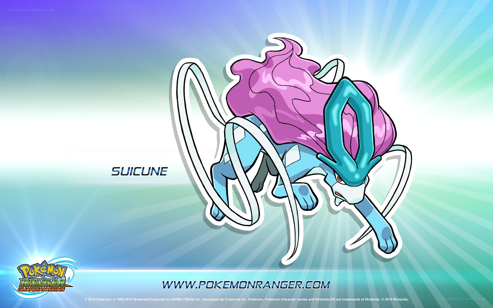 Suicune from Pokémon Ranger