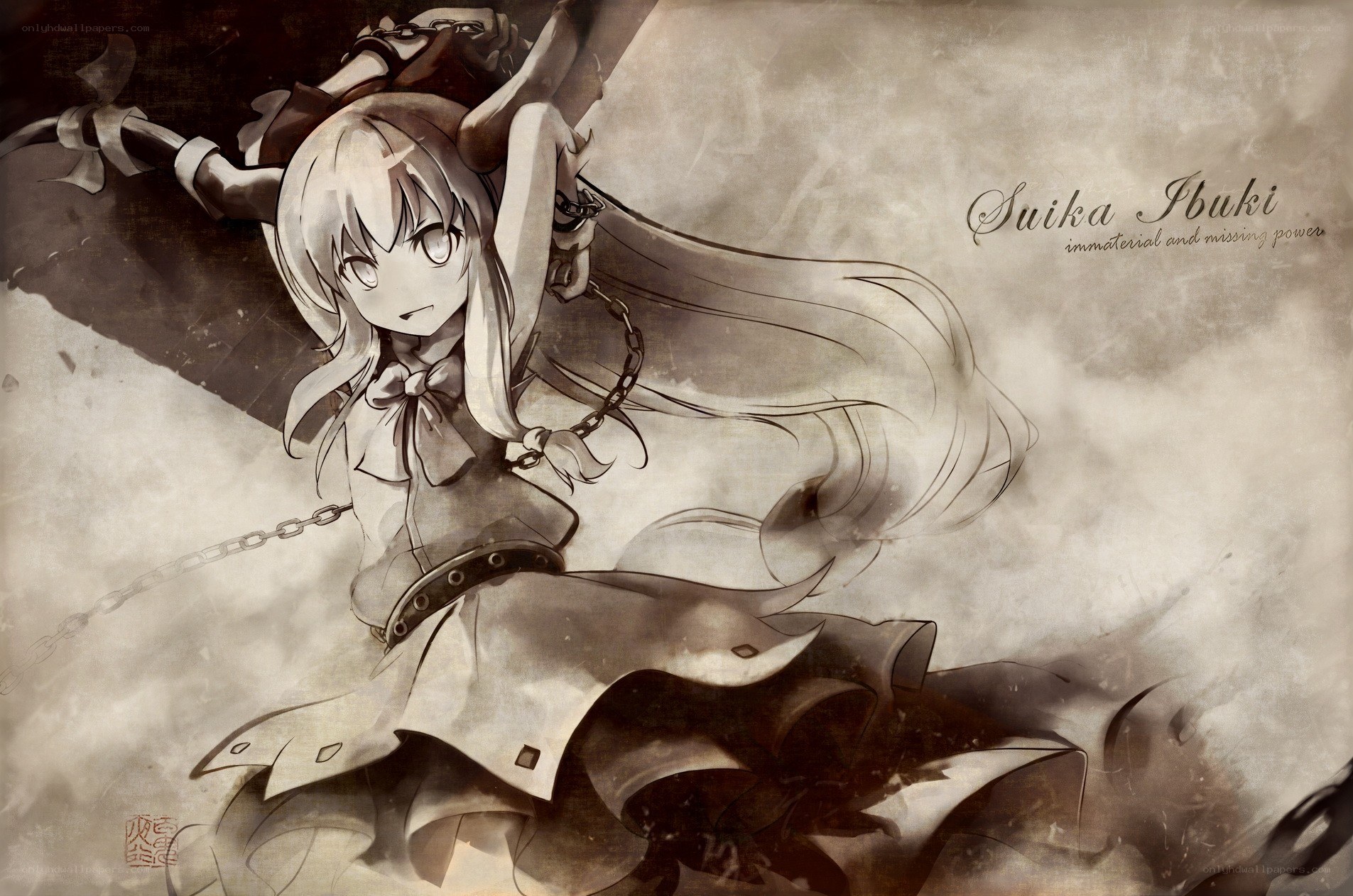 Suika Ibuki character art