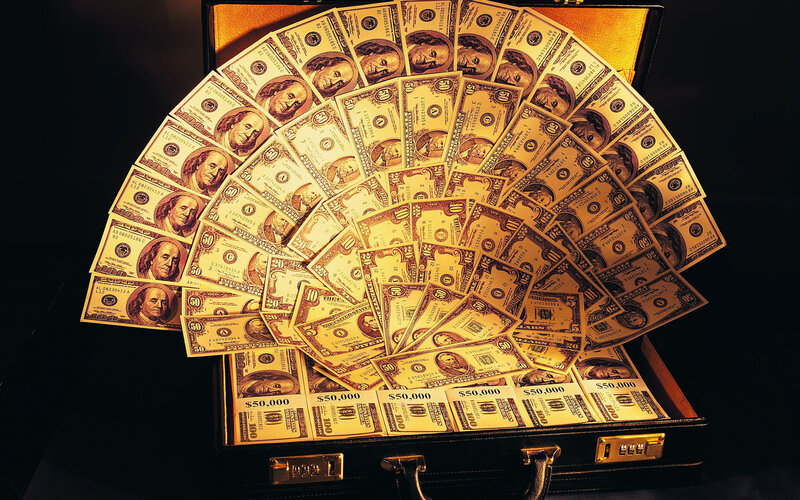 Suitcase Full of Cash