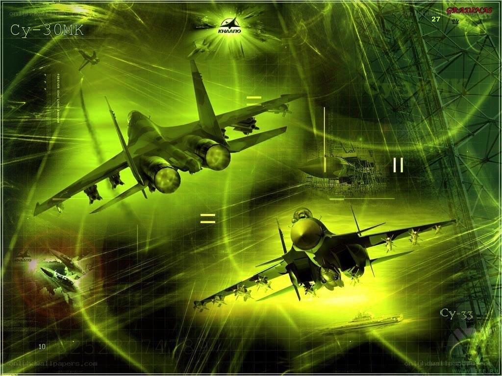 Sukhoi fighter jets in combat