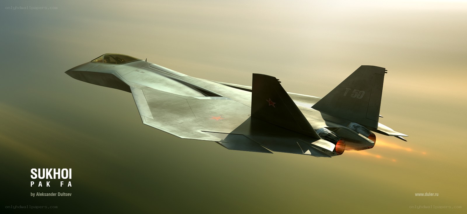 Sukhoi PAK FA fighter jet