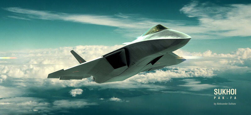Sukhoi PAK-FA fighter jet
