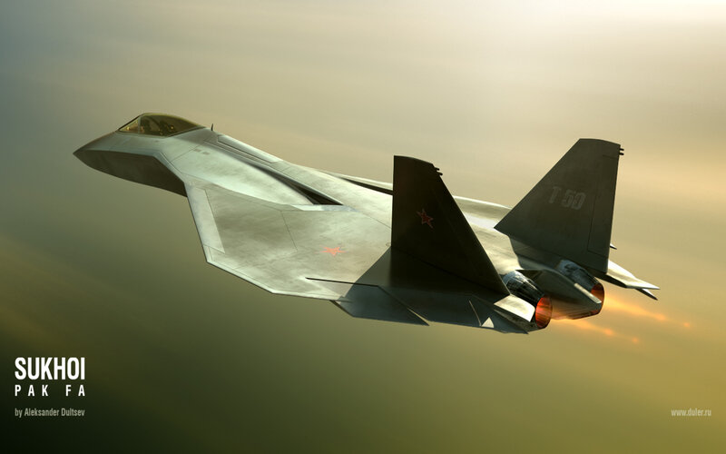 Sukhoi PAK FA fighter jet