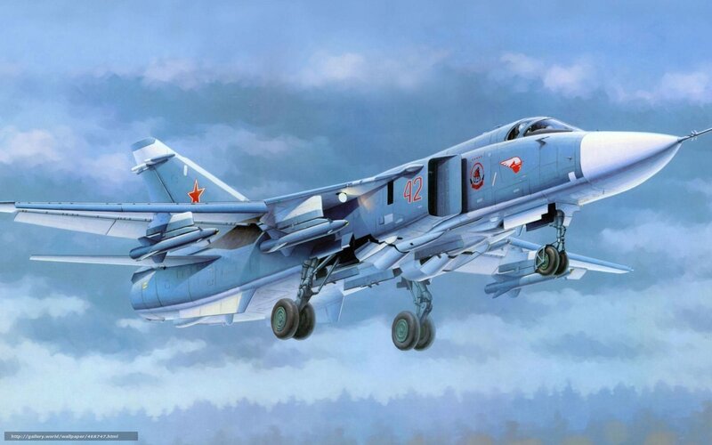 Sukhoi Su-24 Bomber