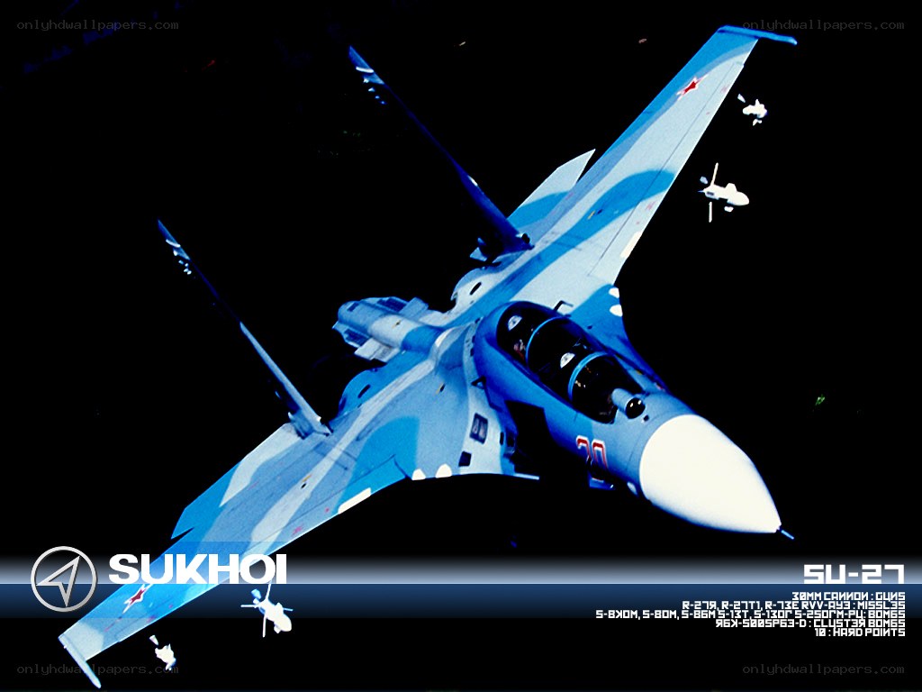 Sukhoi Su-27 fighter jet