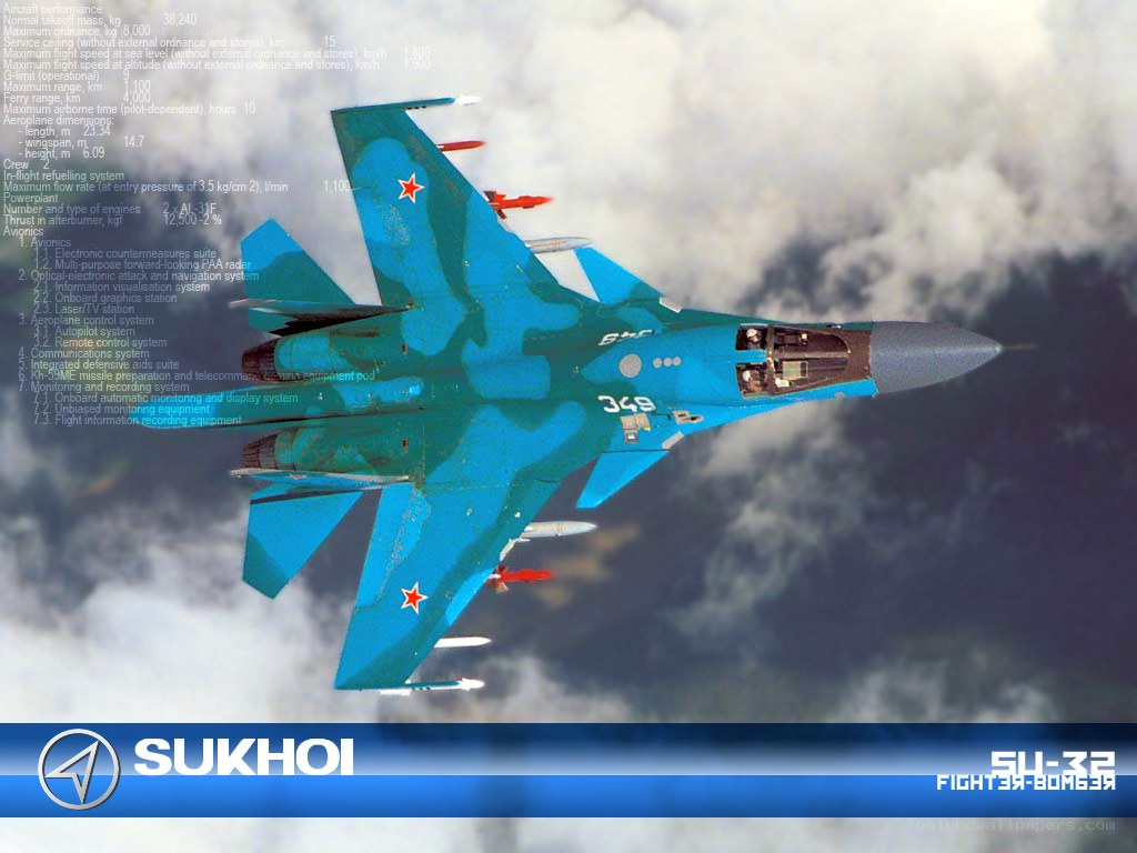 Sukhoi Su-32 fighter-bomber