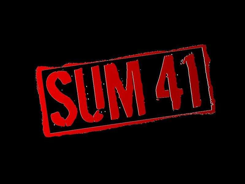 Sum 41 logo stamp