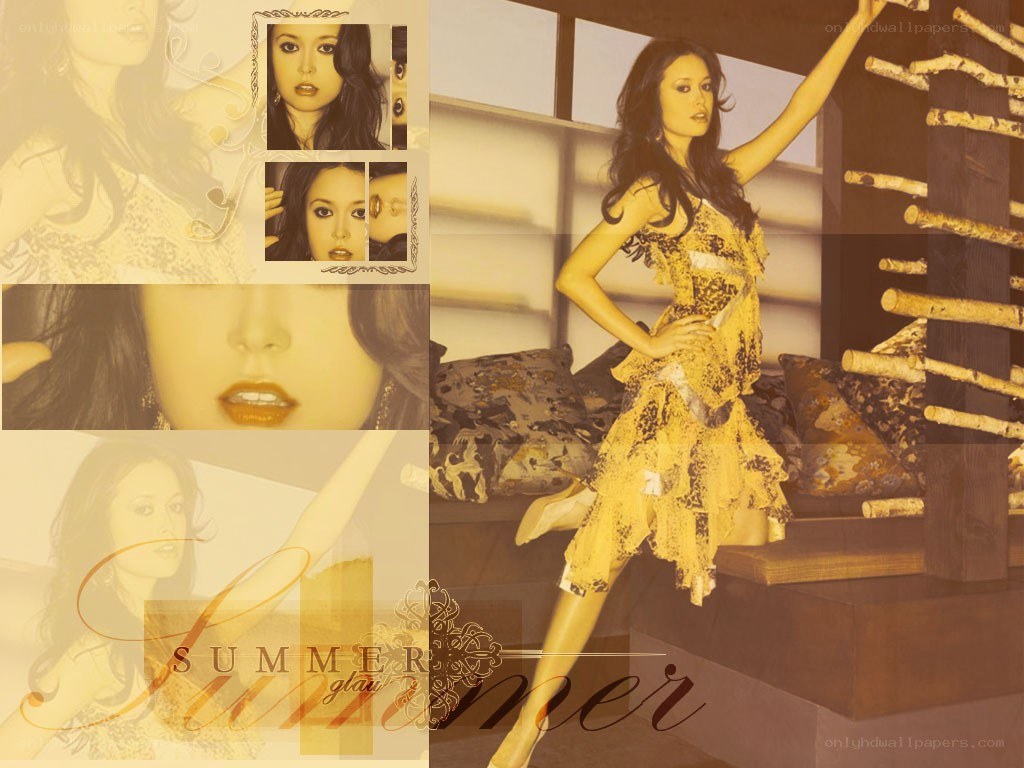 Summer fashion collage
