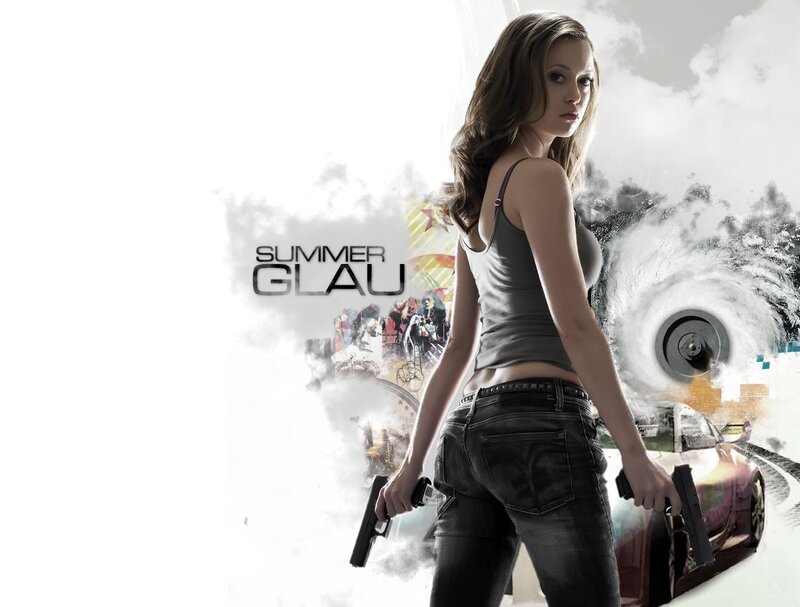 Summer Glau action poster