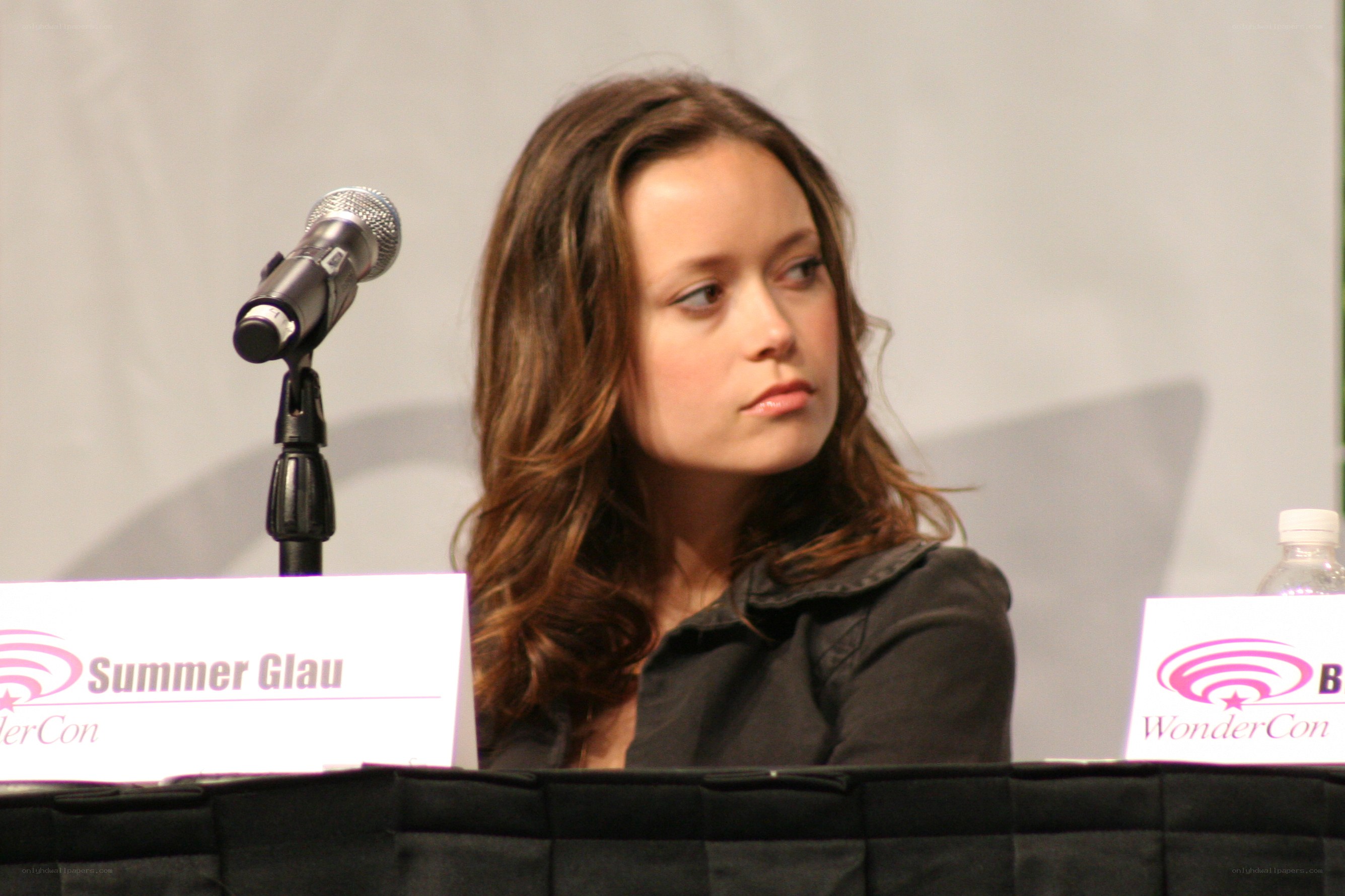 Summer Glau at WonderCon panel