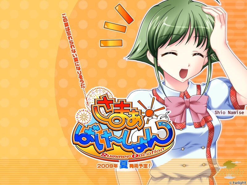Summer Vacation promotional art