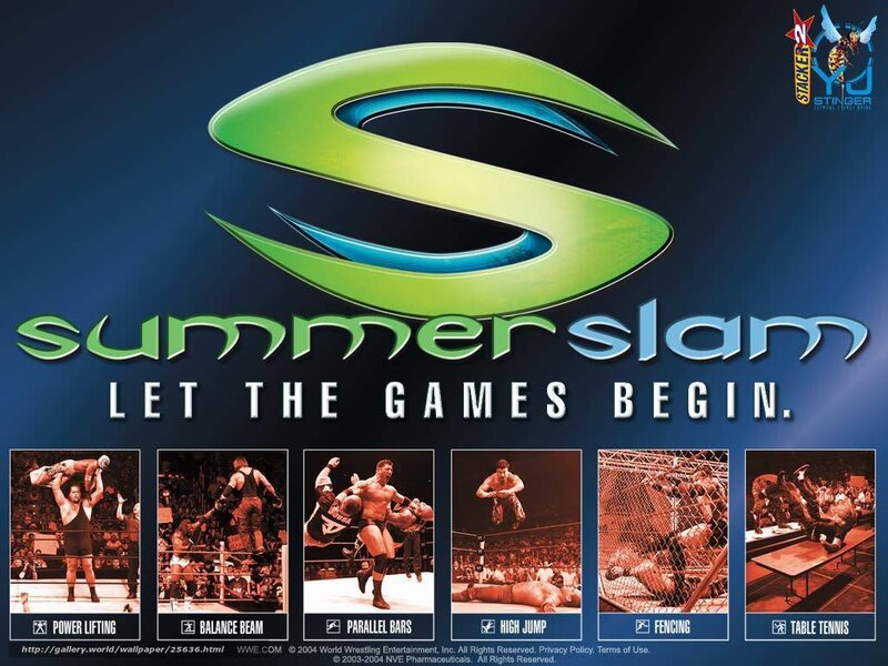 SummerSlam 2004 promotional poster