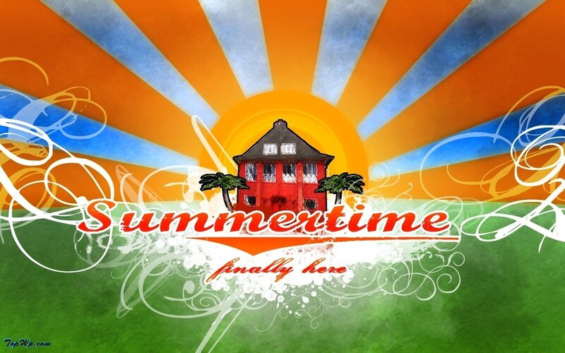 Summertime finally here