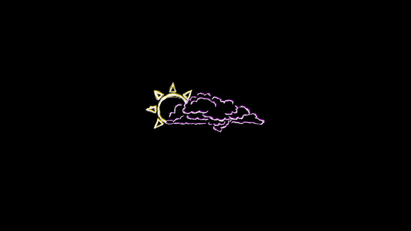 Sun and Cloud Drawing