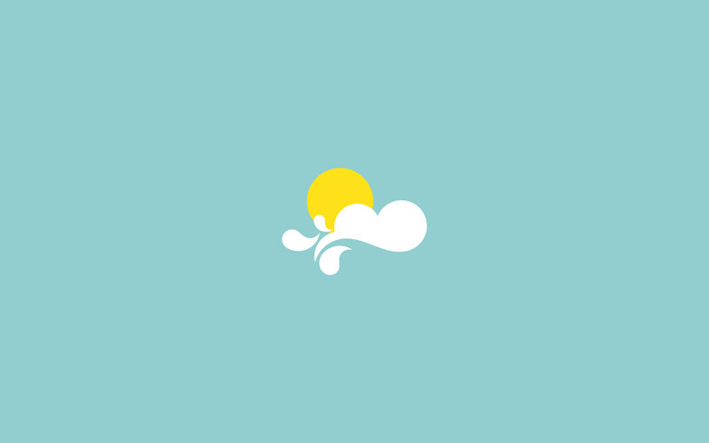 sun and cloud logo