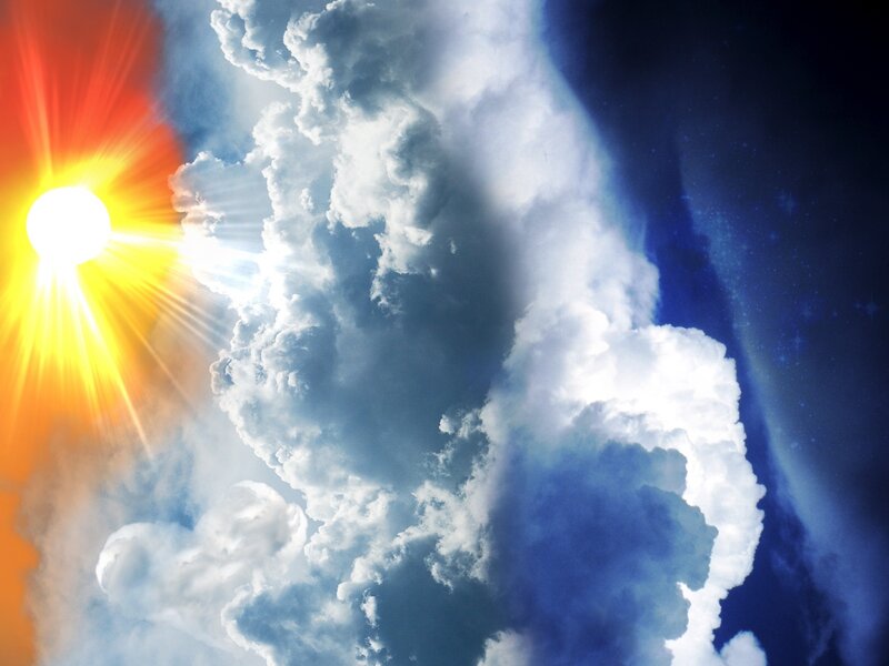 Sun and Clouds