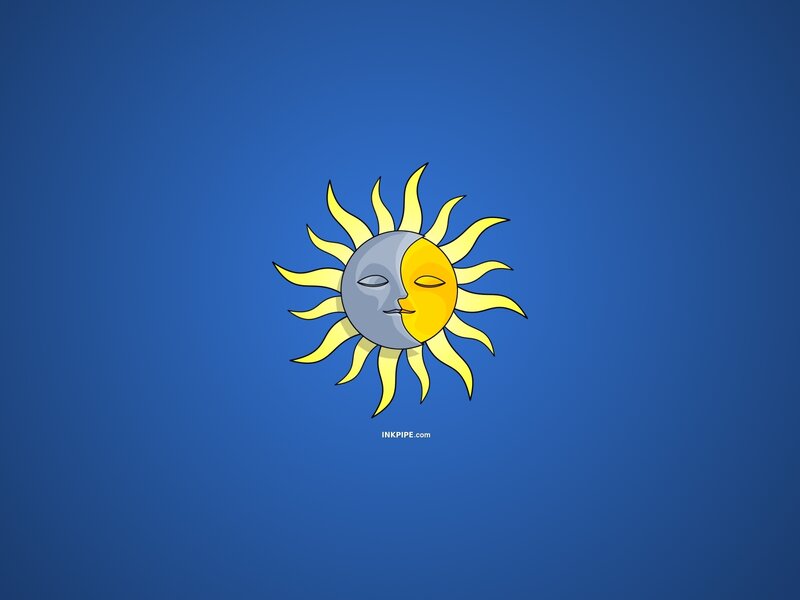 Sun and Moon Face