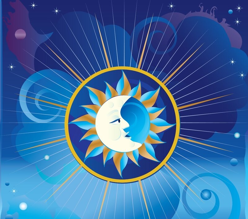 Sun and Moon Symbol
