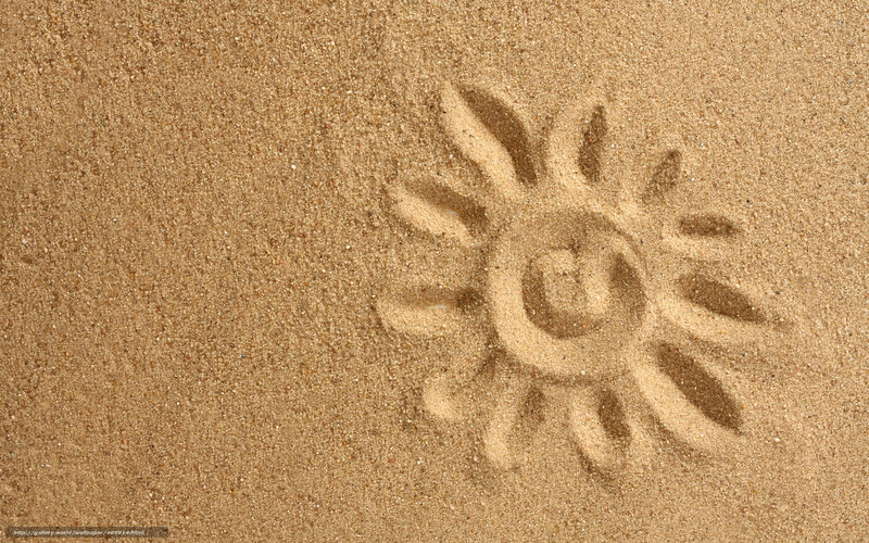 Sun Drawn in Sand — Brown, Calm, Afternoon, Photograph