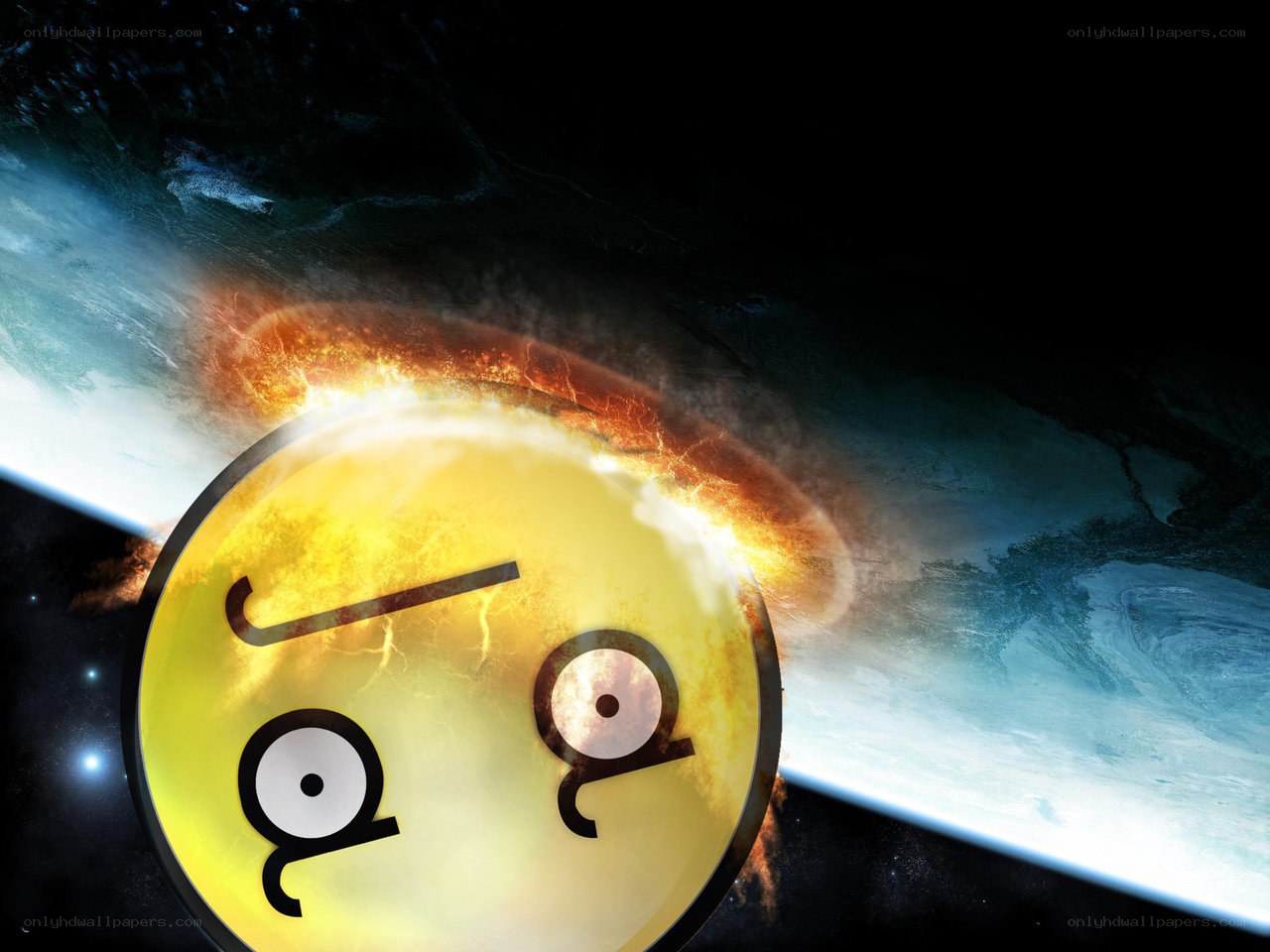 Sun emoji with solar flare