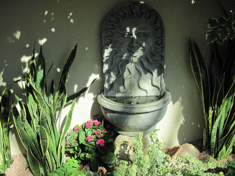 Sun Face Fountain