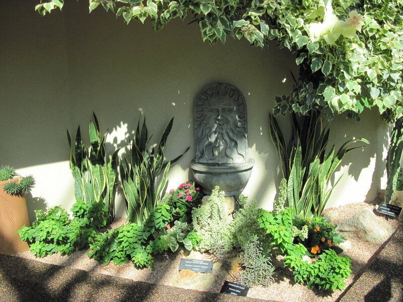 Sun God Fountain Garden