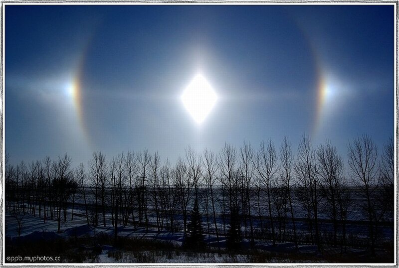 Sun Halo Phenomenon