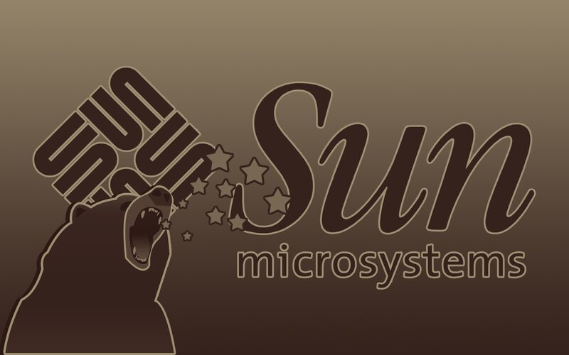 Sun Microsystems logo with bear