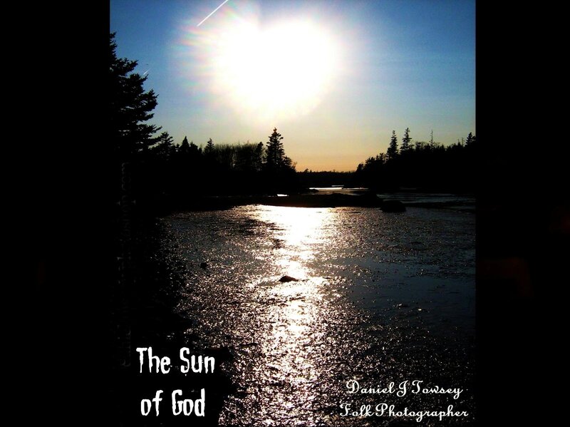 Sun over River