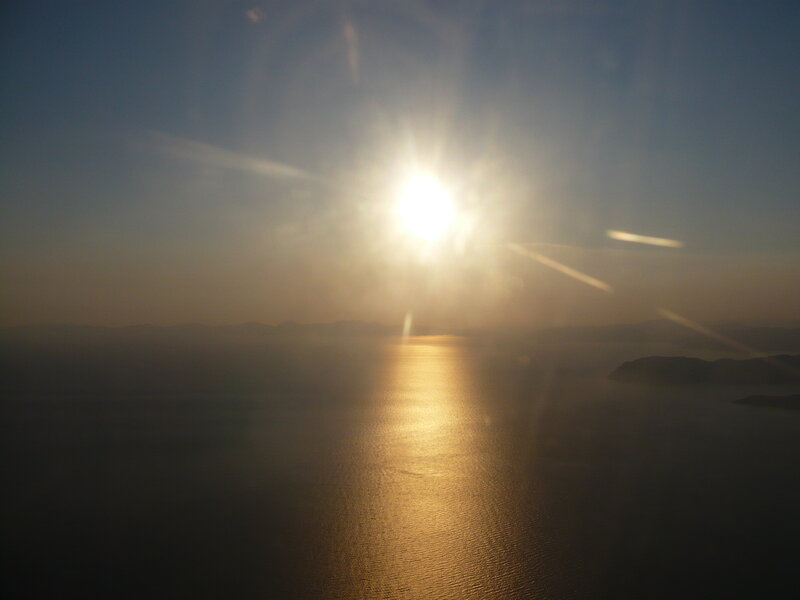 Sun over Water — Gold