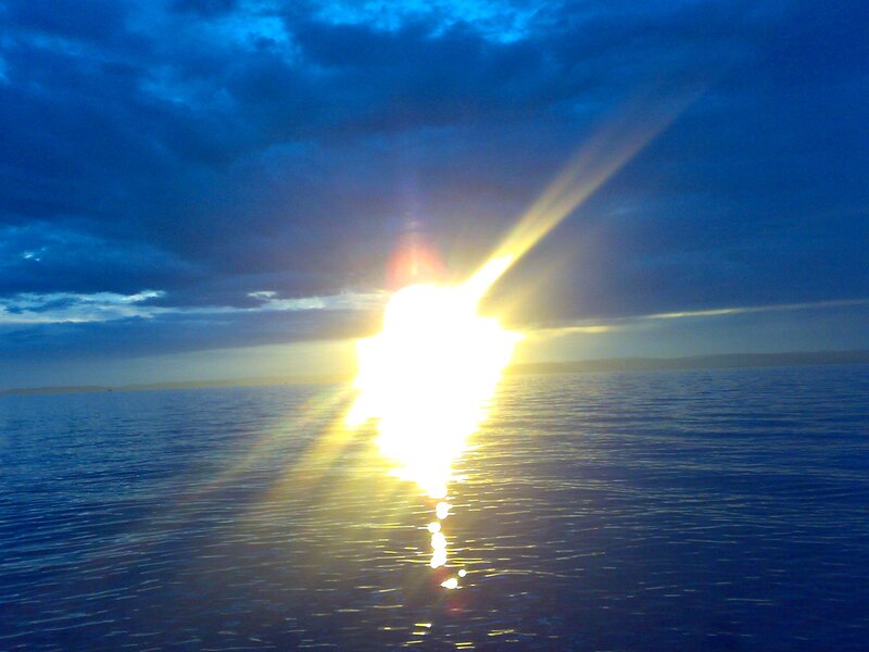 Sun over Water