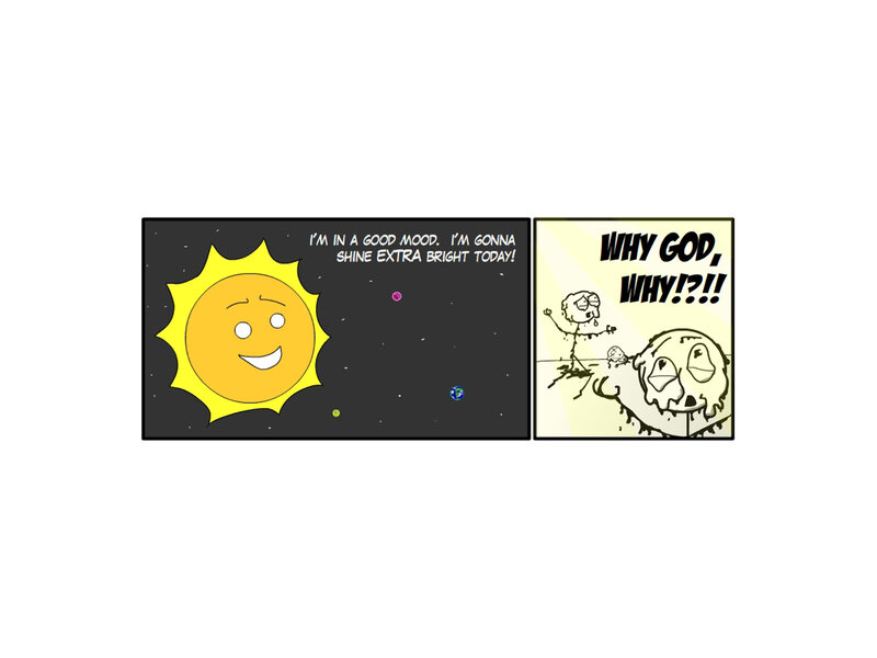 Sun's bright mood