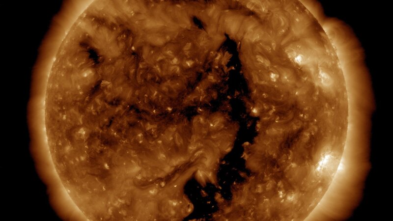 Sun's turbulent surface