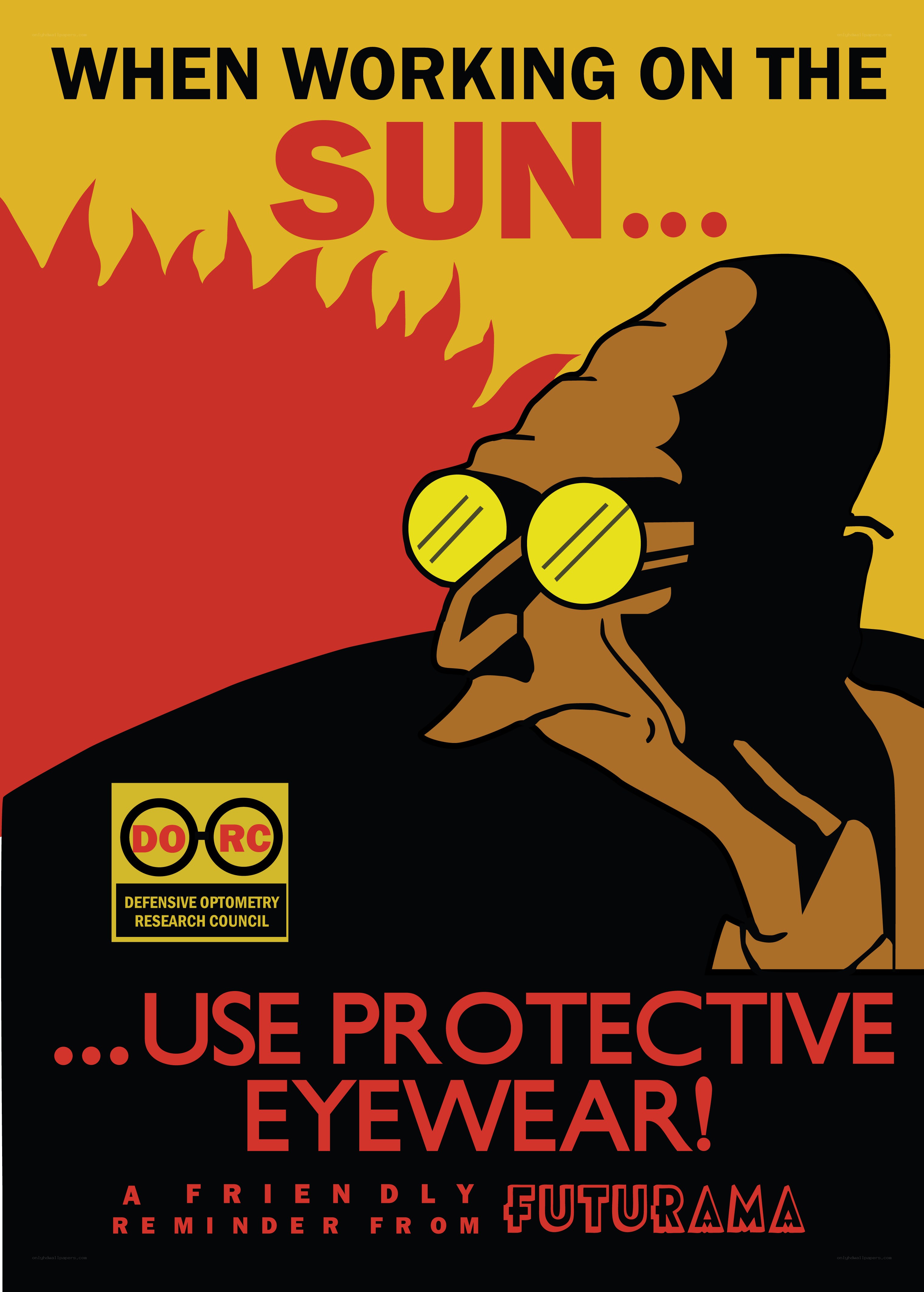 Sun safety eyewear reminder