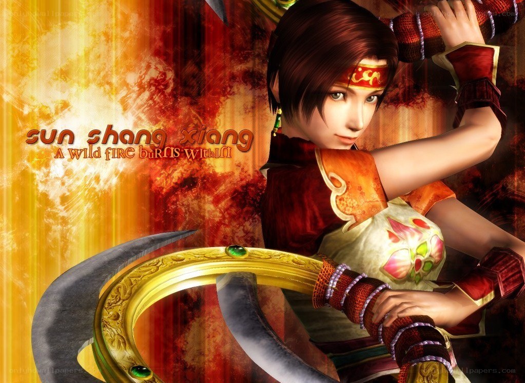 Sun Shang Xiang character art