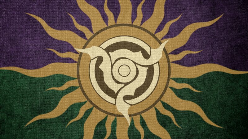 Sun Symbol on Flag